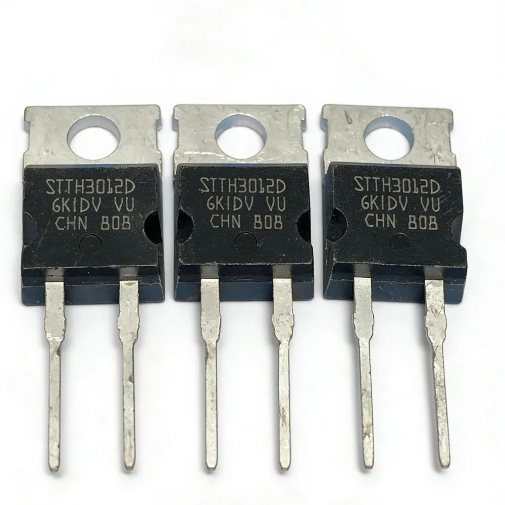 5PCS STTH3012D 1200V 30A DSSK48-003B 30V 50A FSFR1800USL DSSK20-0045AM 40V20A J449 2SJ449 250V 6A FDB3502 75V 14A
