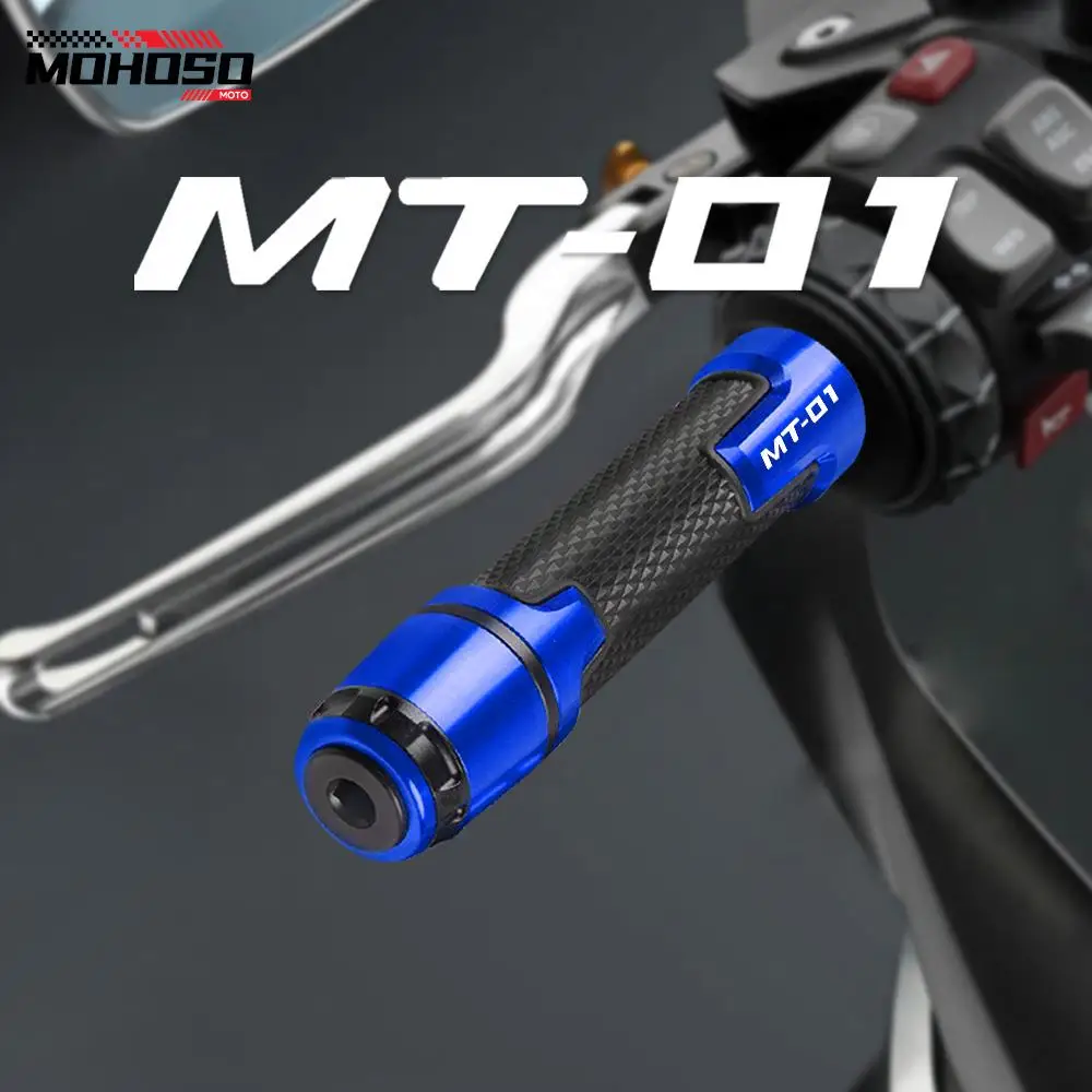 

For YAMAHA MT-01 2004 2005 2006 2007 2008 2009 7/8 "22mm Motorcycle Handle Grip Handlebar Grips Ends Cap Accessories