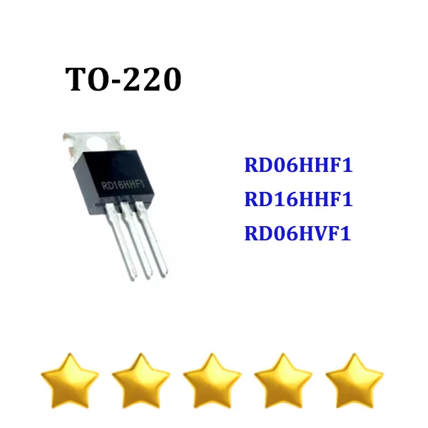 1PCS RD06HHF1 RD16HHF1 RD06HVF1 TO-220 Imported Spot RF Tube Transmitter Transistor Spot Electronics