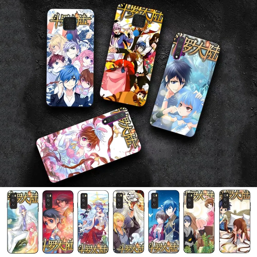 Чехол Douluo для телефона с аниме-мотивом континента для Huawei Mate 10 20 30 40 50 lite pro Nova 3 3i 5 6 SE 7 pro 7SE