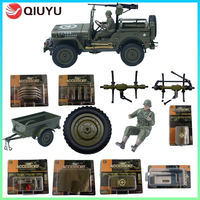 Jjrc C8815 Parts Upgrade Parts Trailer Soldier Winch Canopy Metal Cvd Original Accessories For C8815 Rc Car Upgrade Accessories