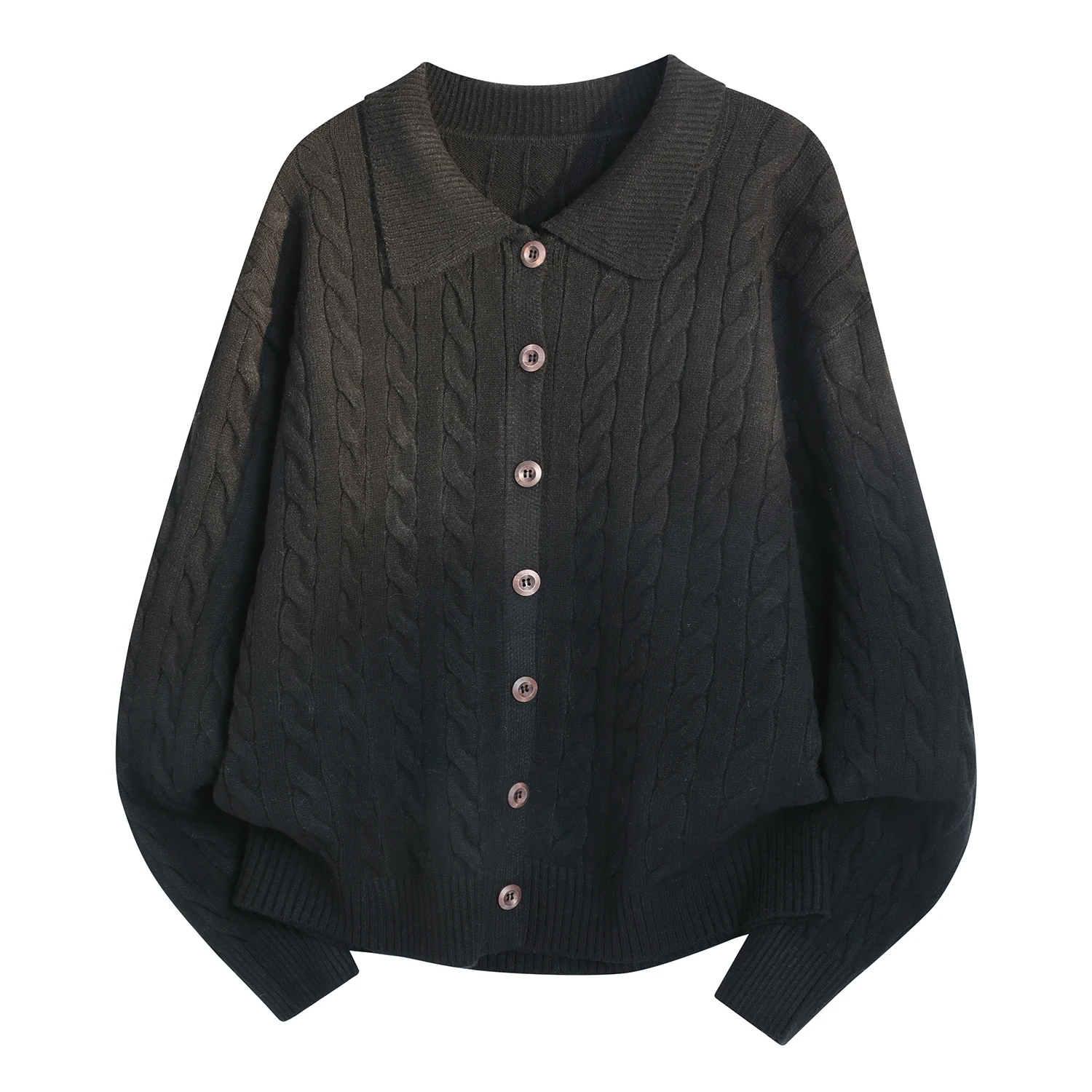 Mens Knitted Cardigan Sweater Autumn Winter Button Cardigan Warm Knitted Jacket Korean Trendy Outfit Tops Outerwear