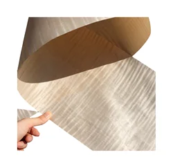 Haut-parleur JEDecoration Matériaux, Longueur: 2.5 mètres, Largeur: 140mm Optique: 0.25mm, Bois grain d'ombre d'érable champagne naturel, 200 000