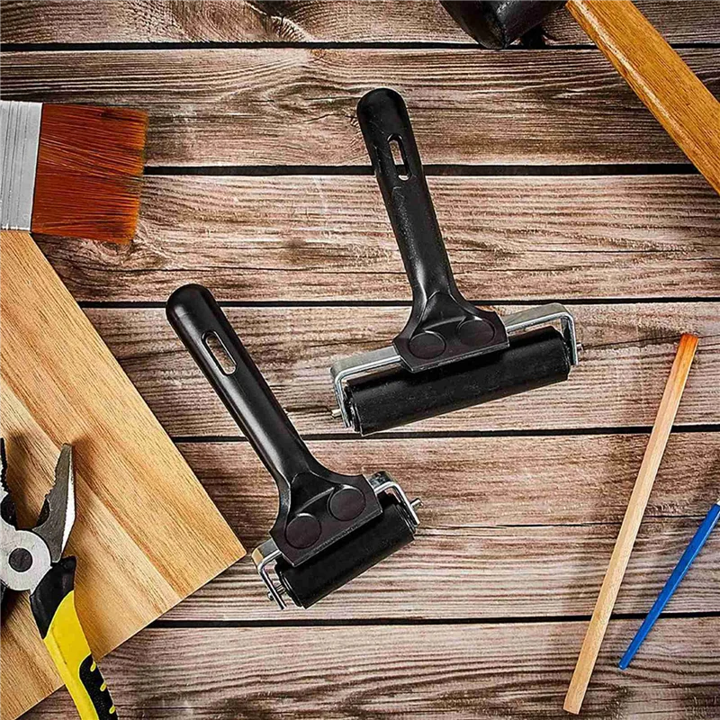 ABAE-12Pcs لصياغة 2.2 و 4 بوصة الأسطوانة الفينيل الأسطوانة أداة للطباعة الطباعة الفن صياغة كتل التحبير ختم #3