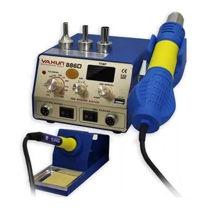 Yaxun Hot Rework and Air Station 886d 110 V 10 Hauptverkäufe Hot Air Station Yaxun - №5