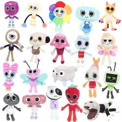 Dandy's World Plush Goob Pebble Dandys World Plushie Horror Game Soft Stuffed Cute Pillow Doll Toy For Children Gifts