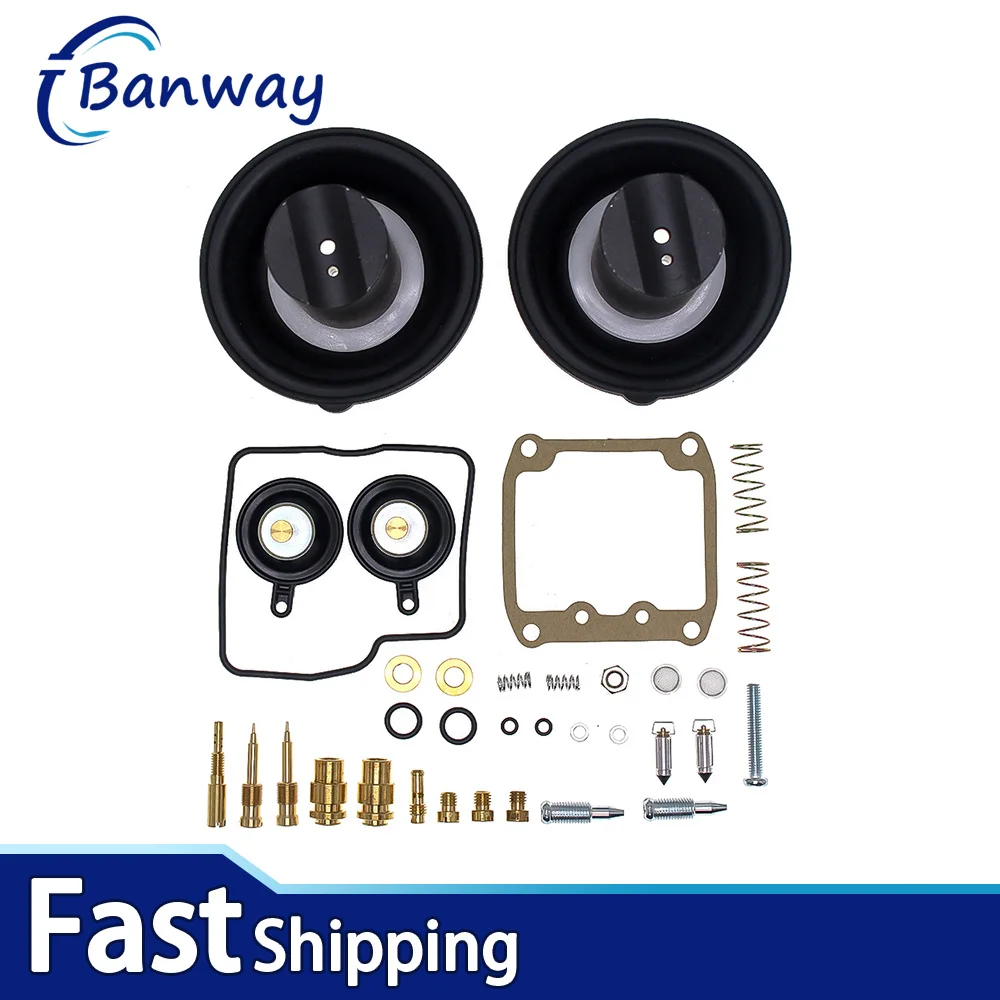 

Carburetor Rebuild Repair Kit for Suzuki VS800 VS800GL 1992-2009 | Diaphragm, Gasket, O-Rings, Jets – Motorcycle Carb Kit