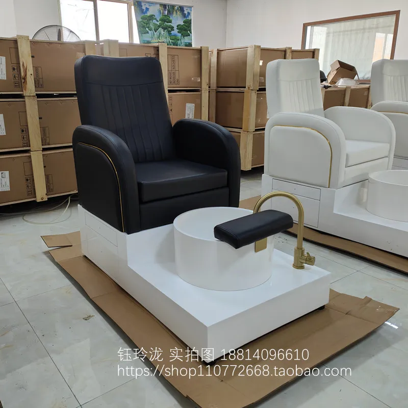 Detailing Pink Pedicure Chairs For Nails Salon Luxury Speciality Pedicure Chair Physiotherapy Sillon De Pedicura Furniture ZT50