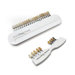 Dental Teeth Bleach Classical Shade Guide IPS Natural Die Guide Vivadent 9/16/20 Color Porcelain Material VITA VITAPAN