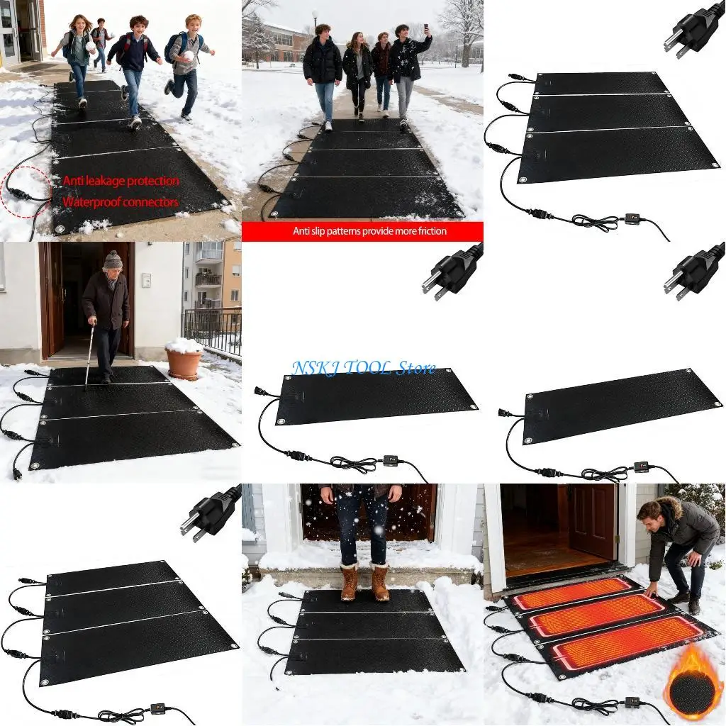 

L8RC Strong Immune Snow Melting Mat 110V US Standard 30x90cm For Ongoing