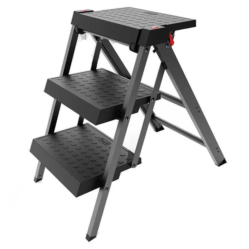 xx-Multi-Functional  Folding Ladder With Thickened Zigzag Design Anti-Slip Wall Staircase 2-Step Ladder Stools For Hospitals*