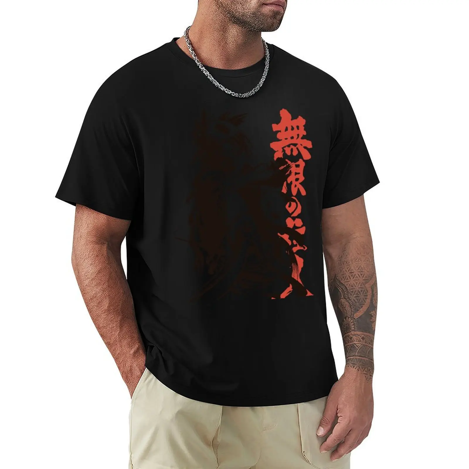 ? Blade of the Immortal Art - Stunning Manga-Inspired Design T-Shirt Casual All Match Short Sleeve T-Shirt
