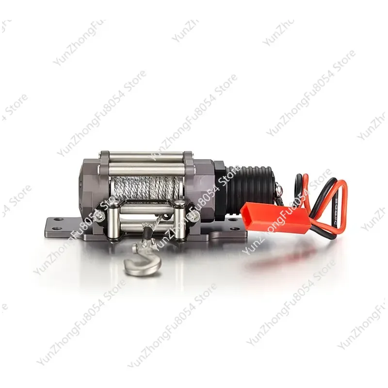 

Full Metal Emulation Winch With Single Motor For RC Crawler Truck