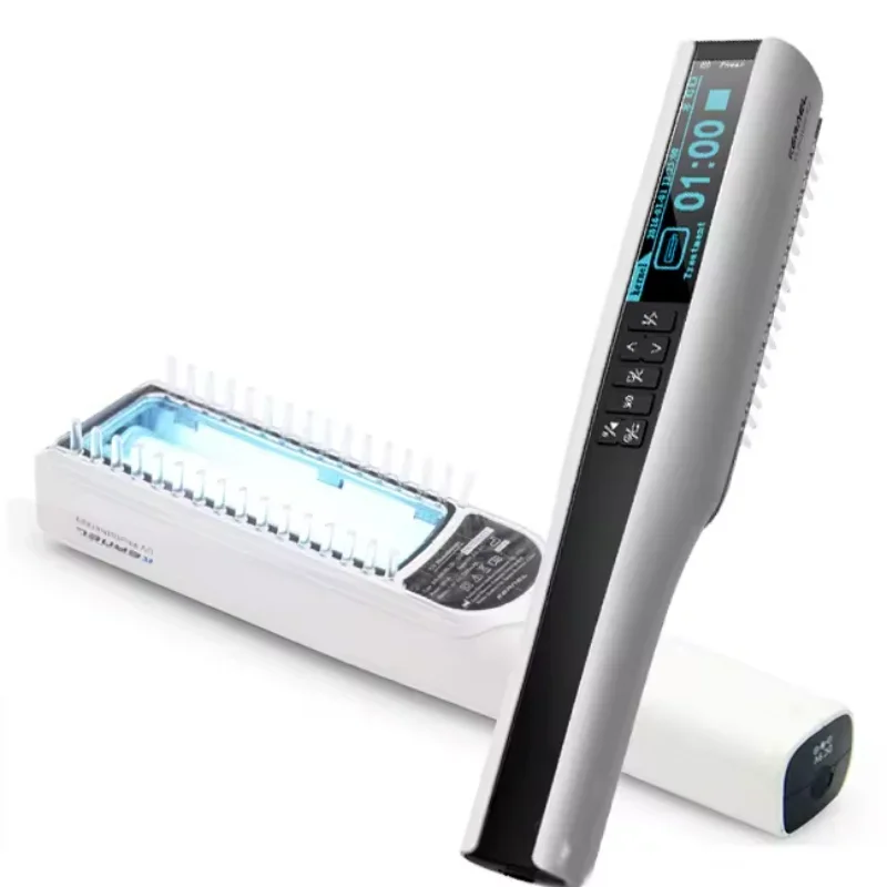 Handheld Kernel KN-4003BL2 311nm UVB Phototherapy Narrow Band UVB Lamp For Vitiligo IP22 Waterproof Home Use