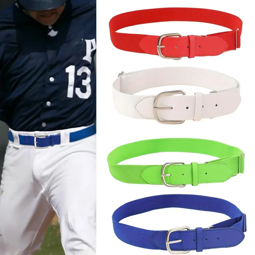 Kids Baseball Belt Youth Baseball Belt Elastic Material Adjustable Length Sports Accessory for Boys Girls Youth Baseball Belt