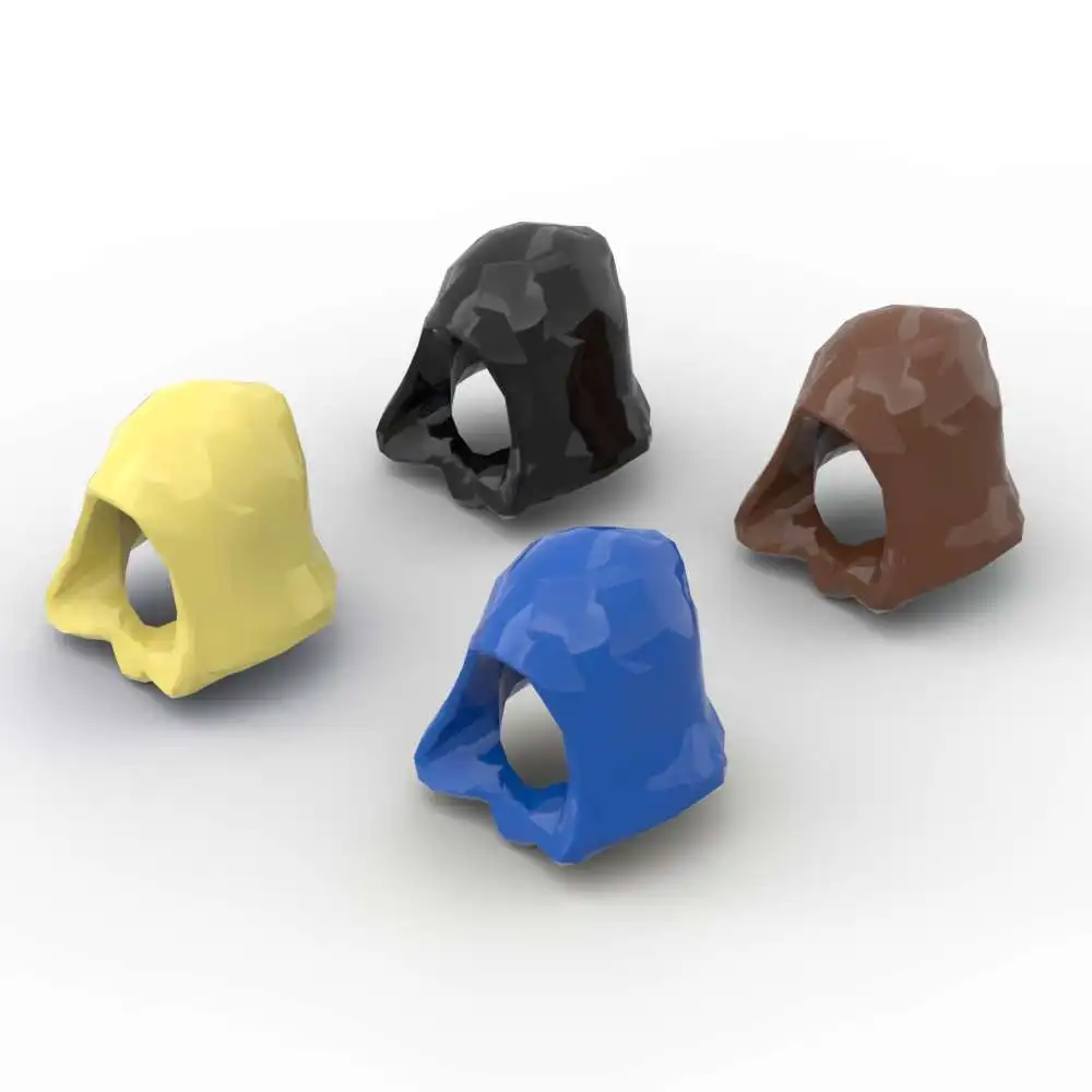 MOC 10PCS Part Bricks 30381 Hood For Cloak Building Blocks Set Headgear Cap Compatible Particle Puzzle DIY Toy For Children Gift