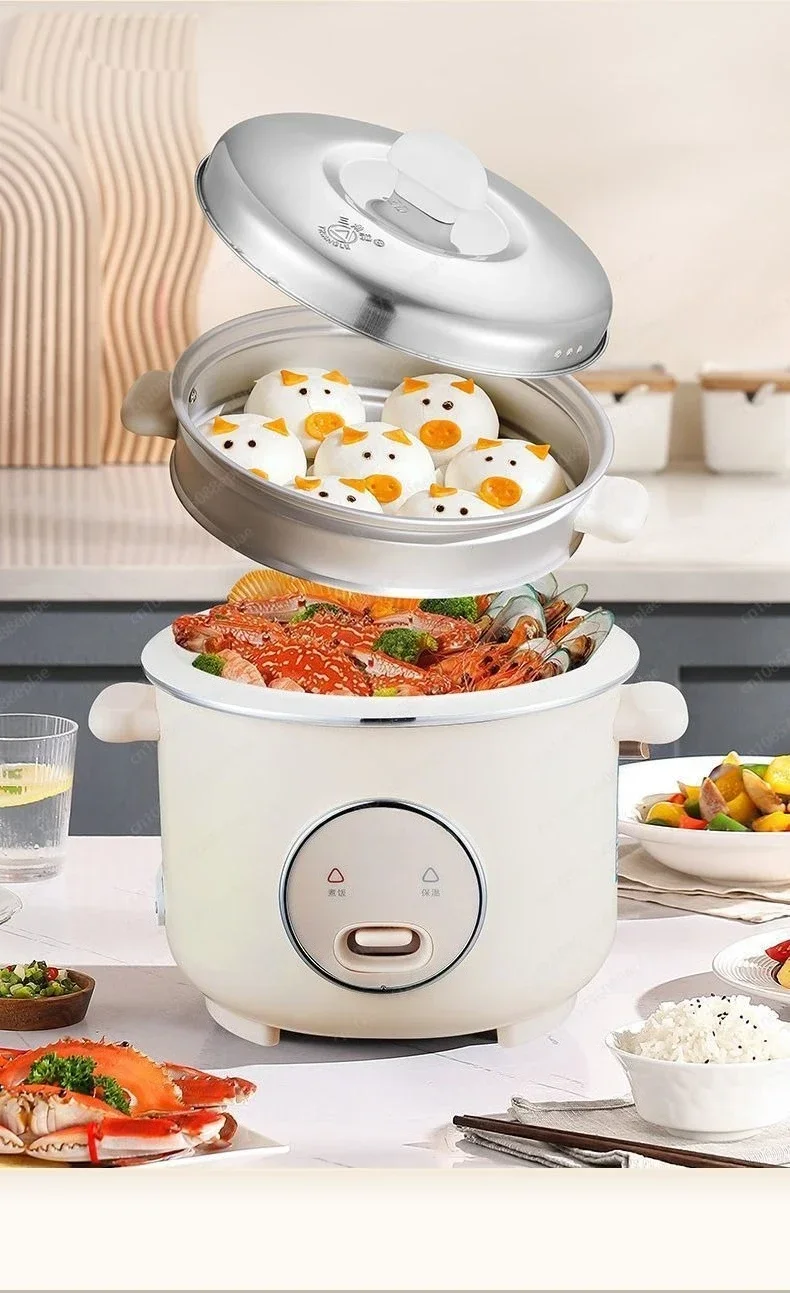 Y YRice طباخ منزلي قديم الطراز وعاء طبخ الأرز الكهربائي بطانة زيت السيراميك 3-4-5 #5