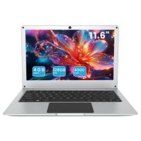 Azeyou 11.6” Laptop HD Display,N4020C, Student Laptop Computer 4GB DDR4 RAM, 128GB SSD, OS 11 Pro Laptops 4000mAh Battery Silver