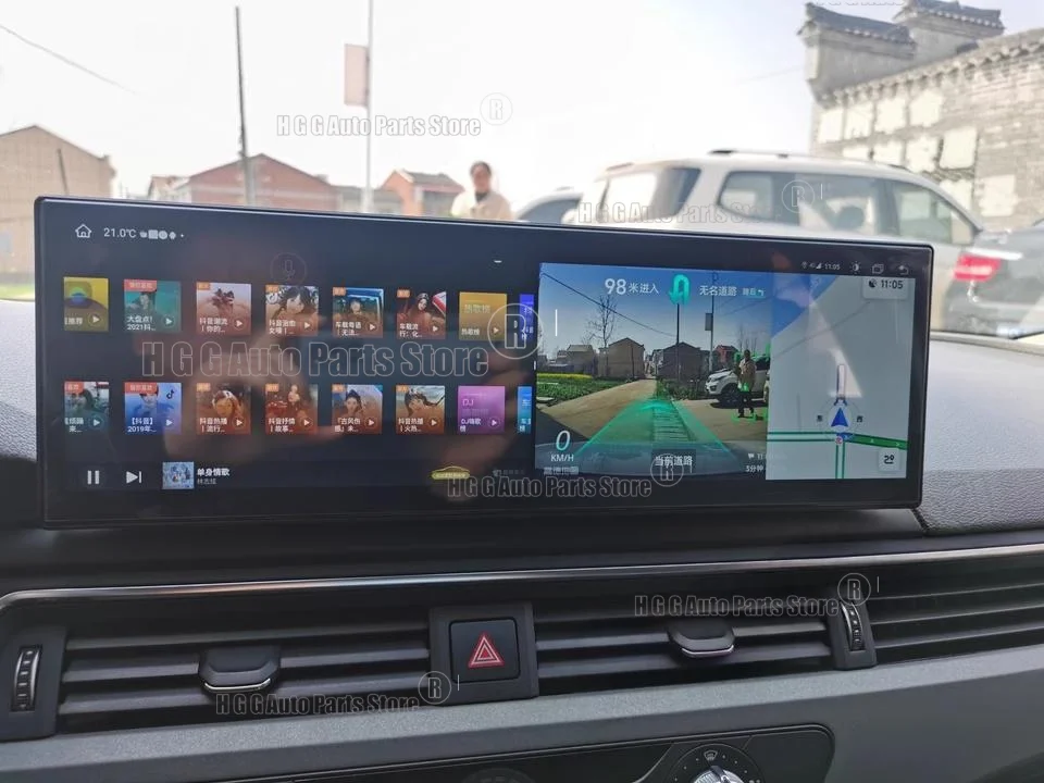 14.9inch For Audi Q5 Q5L Sq5 2018 -2022 Car Radio CarPlay Android Auto Car Multimedia Video Player Head Unit Stereo GPS 2560*720
