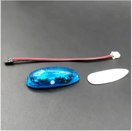 QX-MFLU ZMR III Kabellose Navigationsleuchte 1S Wiederaufladbar 4 Modi LED-Lichter Geeignet für RC-Flugzeuge Starrflügler UAV FPV Drohnen Spielzeug 8