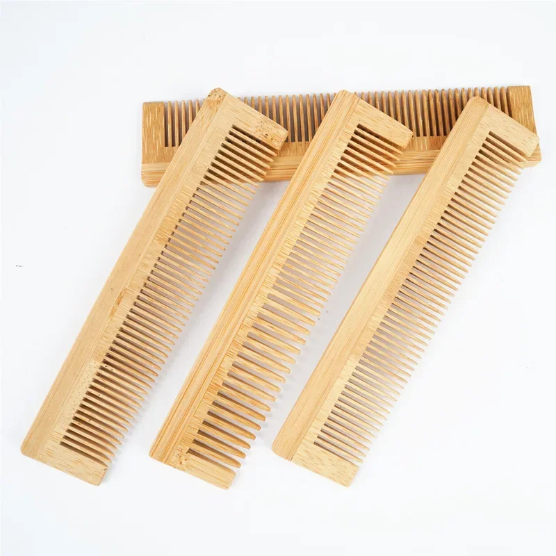 1Pcs Wooden Comb Bamboo Massage Hair Combs Natural Anti-static Hair Brushes Hair Care Massage Comb Men Hairdressing Styling Tool