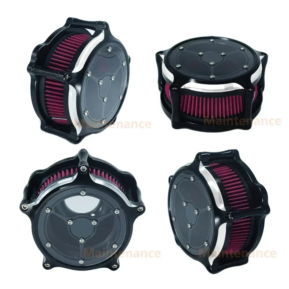 

For Harley Sportster XL 883 XL 1200 Dyna Softail Fat Boy Touring Filter Motor Clarity Intake Air Cleaner Cnc Cover
