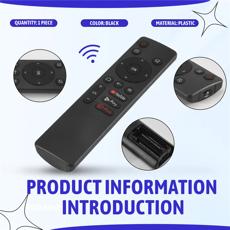 Sostituisci il telecomando in plastica per il telecomando Skyworth COOCAA Remote Control-A86G