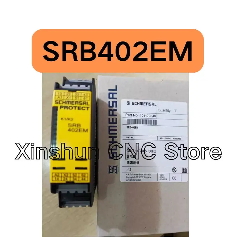 

New SRB402EM safety relay quickly shipped