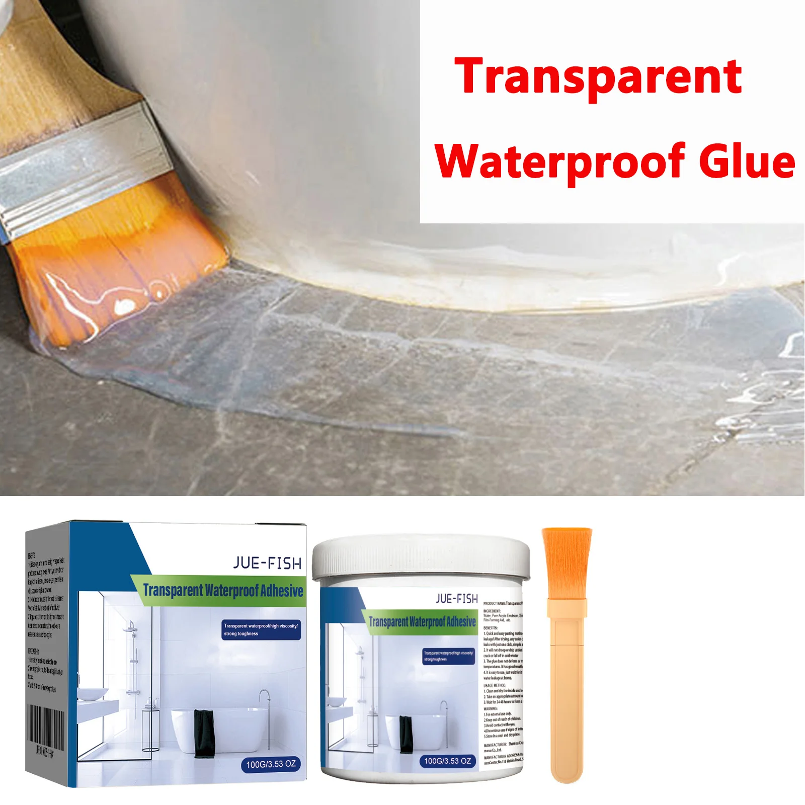 Transparent Waterpr… - image