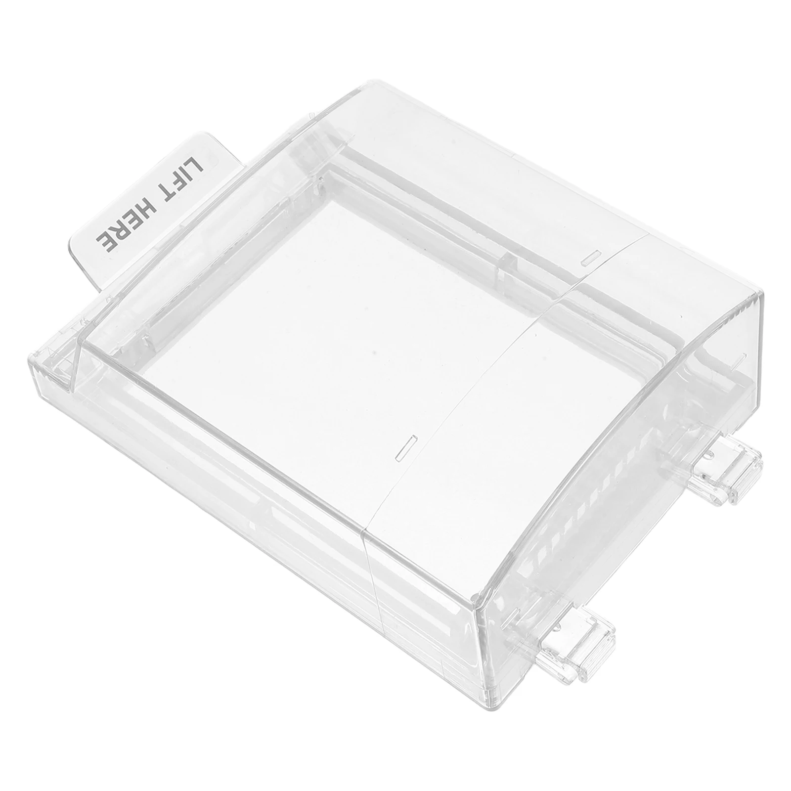 Alarm Switch Protective Cover Emergency Stop Button Call Point Protection Protector Full Coverage Plastic Manual Reset Stopper