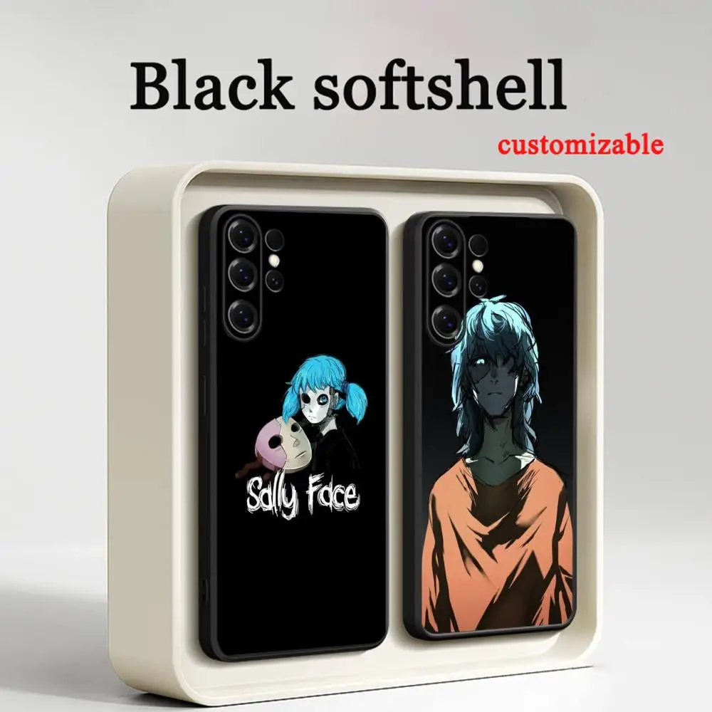American Sally Face Horror Game Handyhülle für Samsung Galaxy S26 S25 S24 …