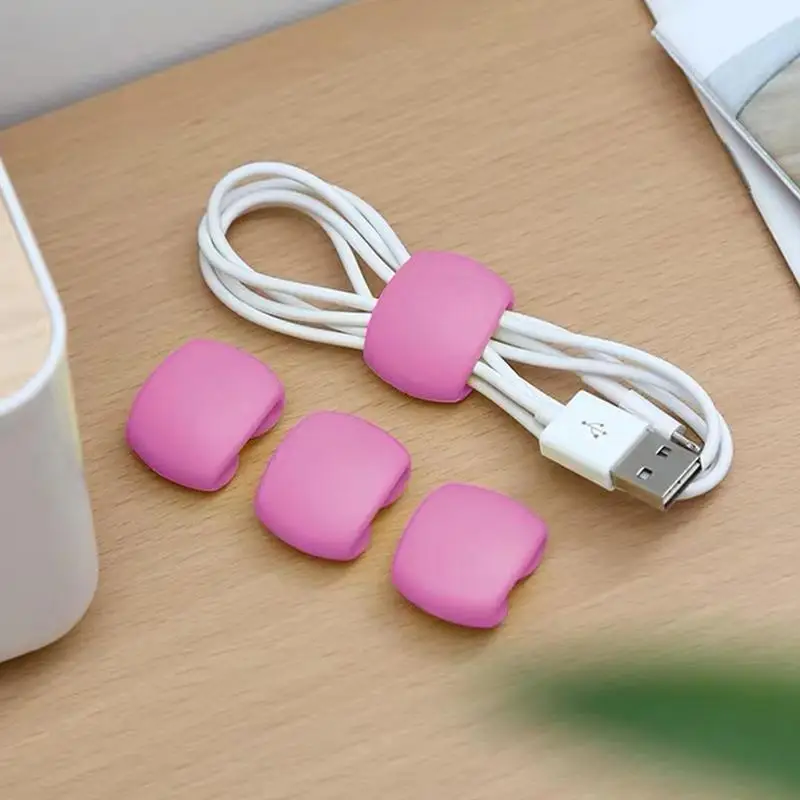 Cable Organizer multi-purpose Cable Organizer Clips Headphone Cable Management tools desktop USB Charger Holder supplies