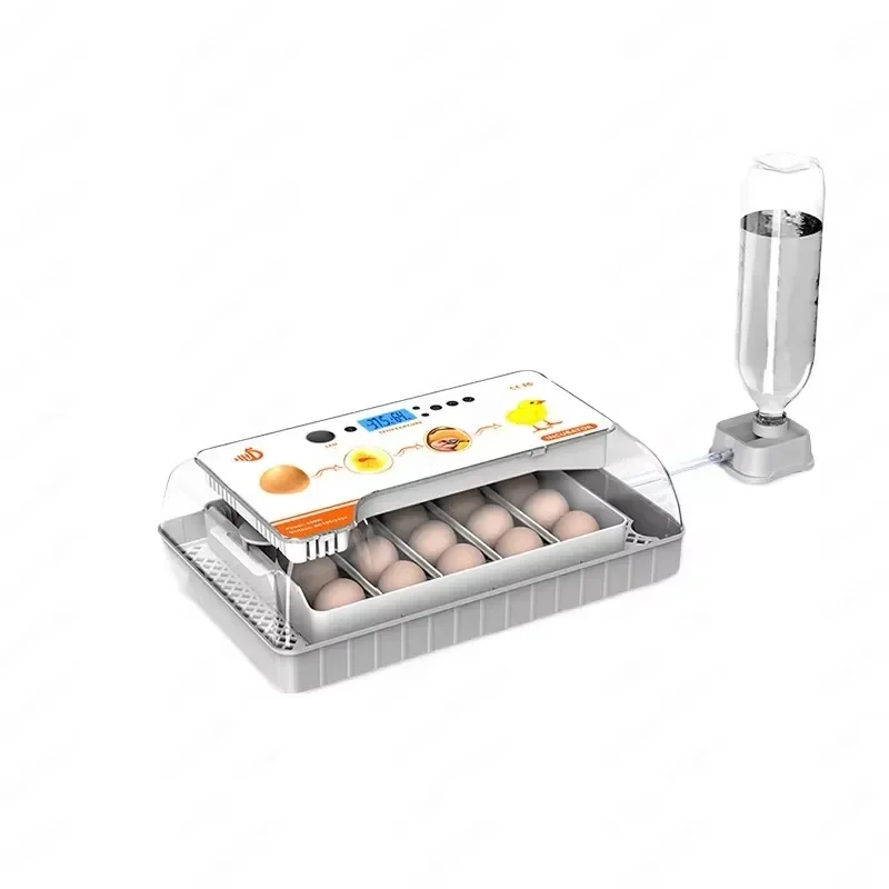 20 Egg Incubator Automatic Water Loading Poultry Chicken Hatching Machine Breeding Equipment for Farm Home Use Small Capacity