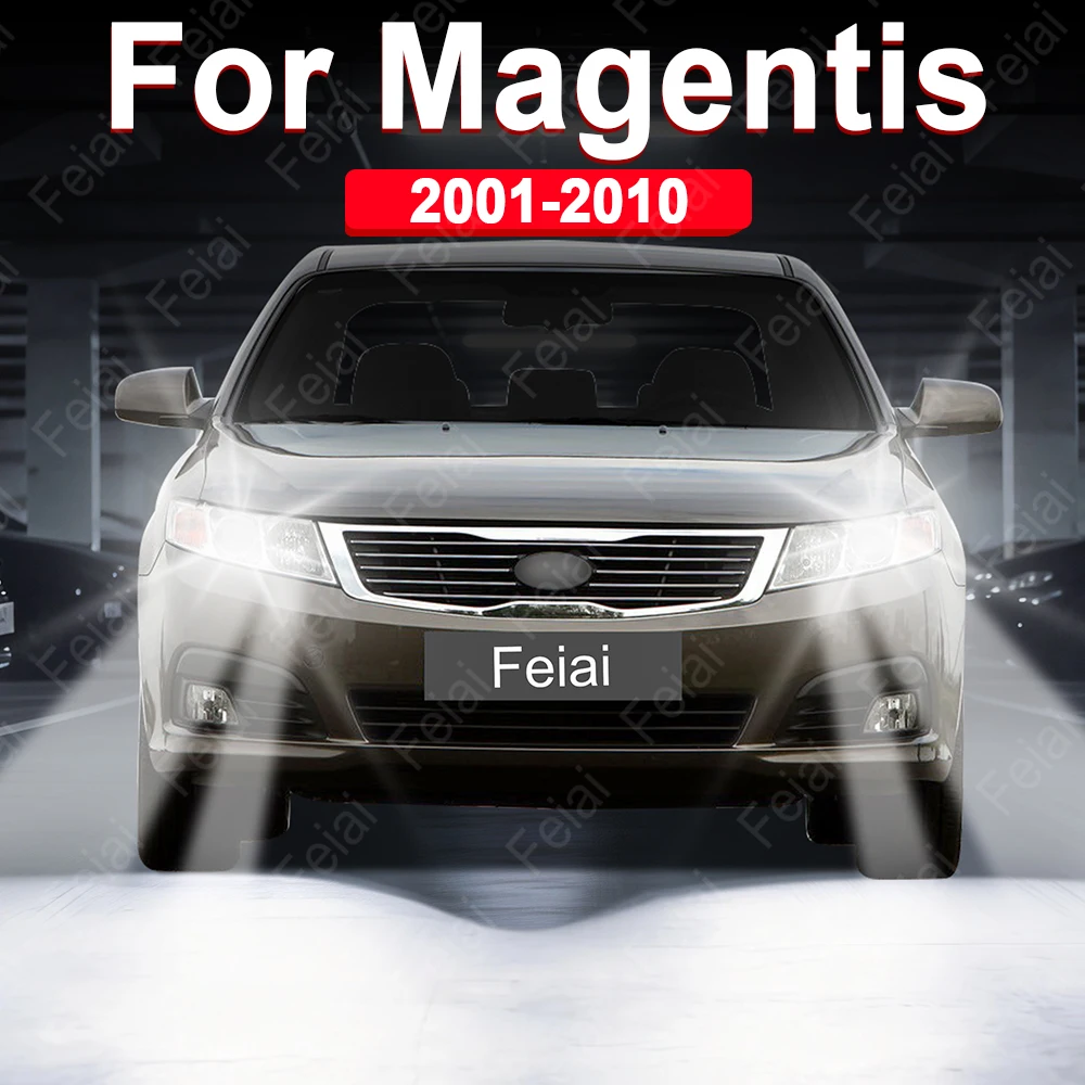 

For Kia Magentis Headlights LED Bulbs Magentis 1 2 Accessories Car Headlight Auto Headlamp 2001-2005 2006 2007 2008 2009 2010