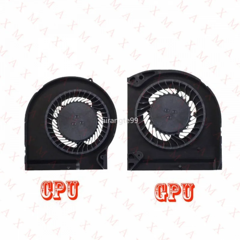 

Вентилятор охлаждения процессора и графического процессора ноутбука LL, 5 В постоянного тока, 0,35 А, 4 контакта для Dell Alienware ALW13E 13 R3 R4