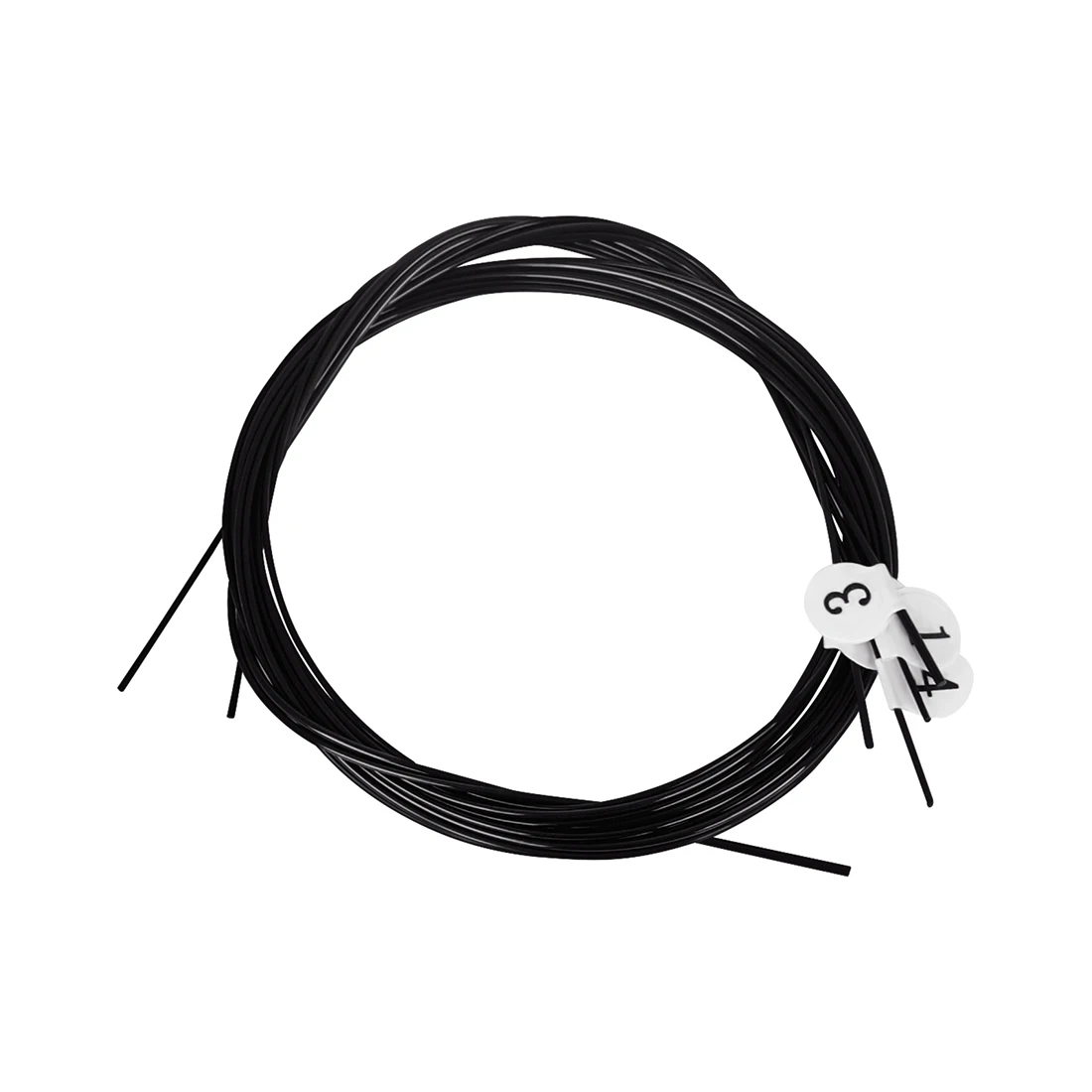 IRIN Ukulele String Black/Transparent Nylon Easy to Replace Durable Guitar String Accessoires 4 String Cardboard Box Packaging