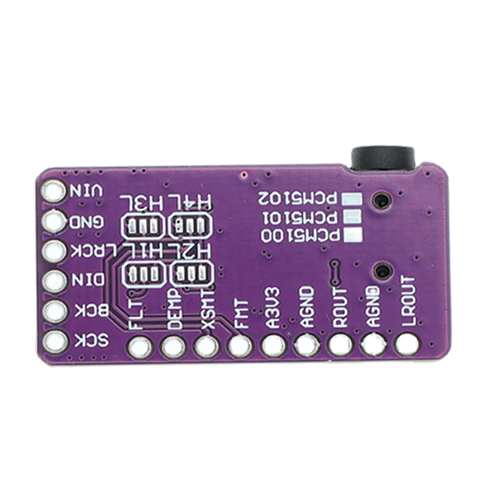 PCM5102A Interface I2S DAC Decoder GY-PCM5102 I2S Player Module For Raspberry Pi PHAT Format Board Digital PCM5102 Audio Board