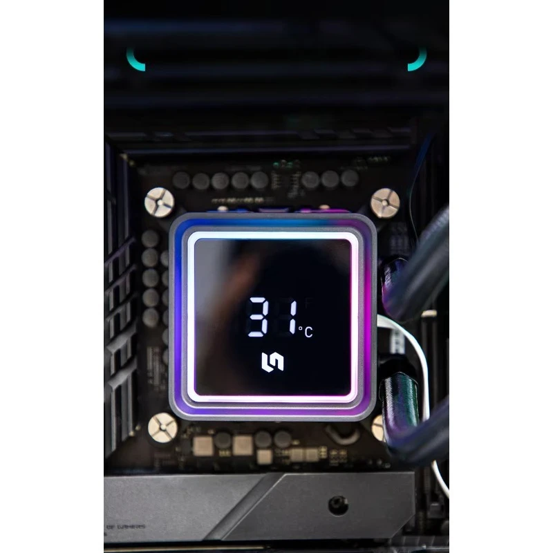 80Mm radiator with 9.5mm barbed connector for computer and equipment water cooling