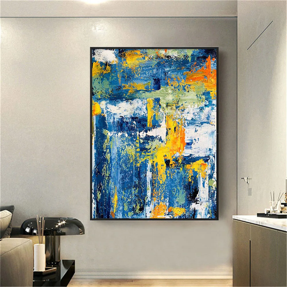 

Canvas Painting Wall Art Pictures On Canvas Home Decor Wall Picture For Living Room Background Wall Hand-Painted Oil Paintings