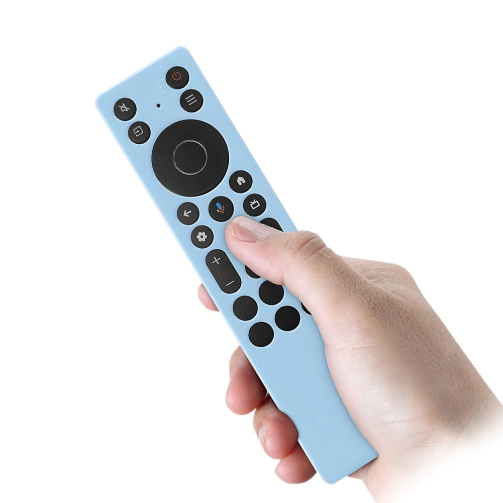 ل TCL RC923A/RC813A سيليكون جراب لريموت السيارة مقاوم للماء واقية لا توجد أغطية سامة مع الحبل ملحقات التلفزيون الذكية #3