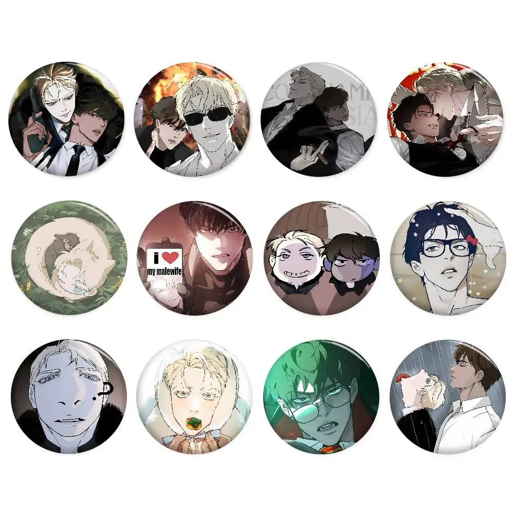 Cartoon Taekjoo KWON Zhenya New  Brooches Soft Button Pin Funny Silly Gnarpy on A Skateboard Meme Badge Gamer Collection Gifts