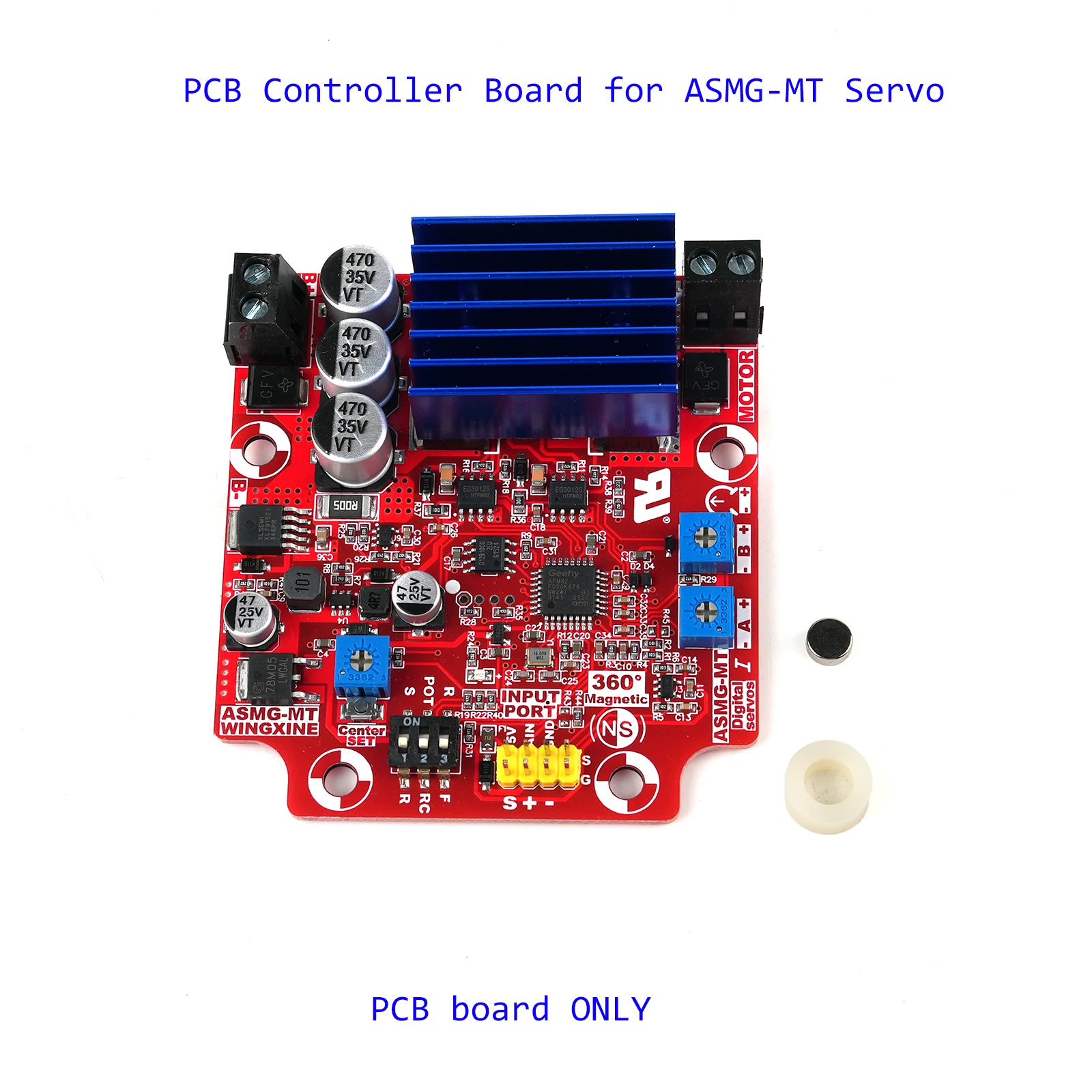 ASMG-MTシリーズ 350KG 500KG 磁気エンコーディングサーボ 360度高トルクデジタルサーボ 大型ロボットマニピュレーター ロボットカー用