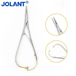 1PC JOLANT Dental Needle Holder Tweezers Orthodontic Instrument Dentistry Product Stainless Steel Mathieu Needle Holder