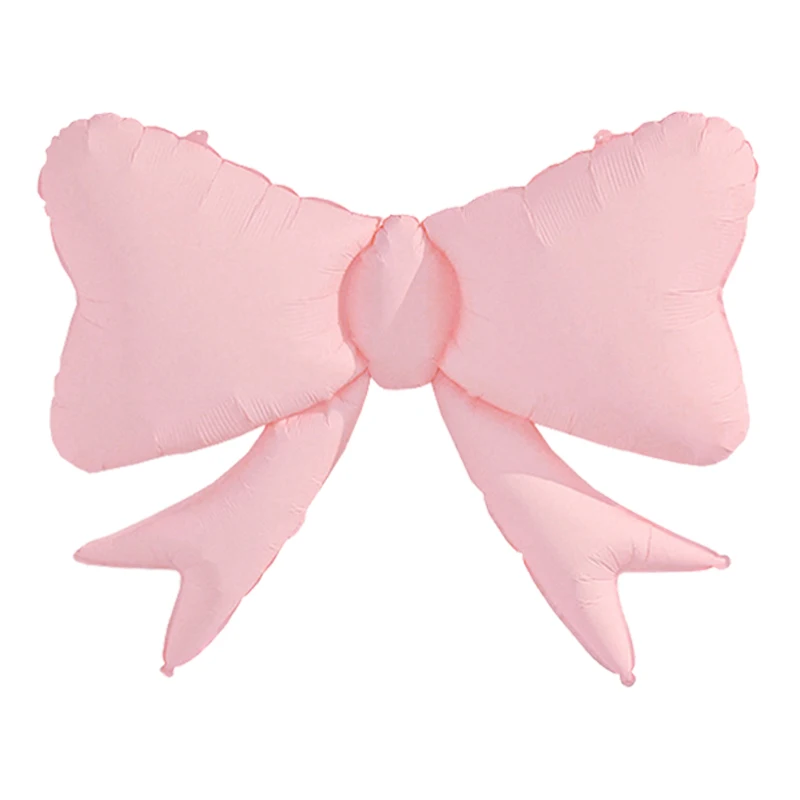 1Pcs Bow Colored Balloon Foil Matte Bow Birthday Party Decoration Home Background Decoration Supplies