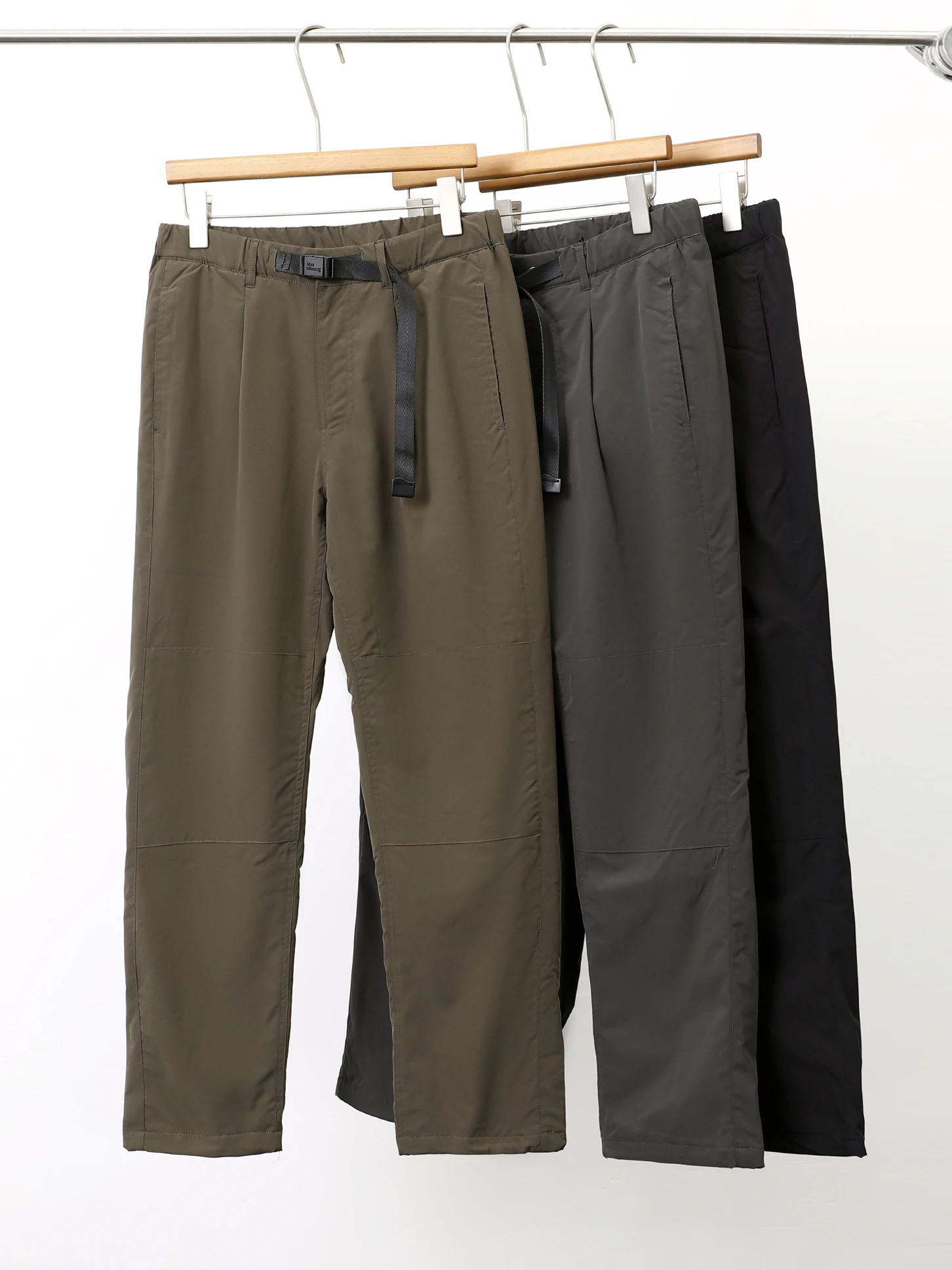 

Men's Fce Lined Loose Fit Casual Pants Breathable Windproof Water Resistant Outdoor Work Trousers Tactical Loose Dstring