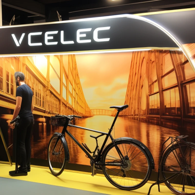Backdrop Booth for Trade Show Customized Aluminium Extrusion Floor Standing Backlight Design Exhibition Display