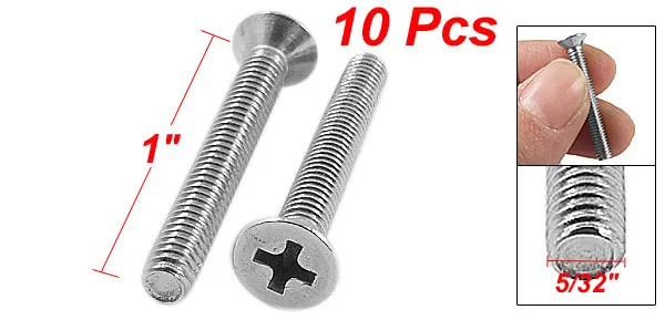 10Pcs M4 X 26Mm Draad Rvs Phillips Bouten Kruiskopschroeven Voor Bevestiging Toepassingen