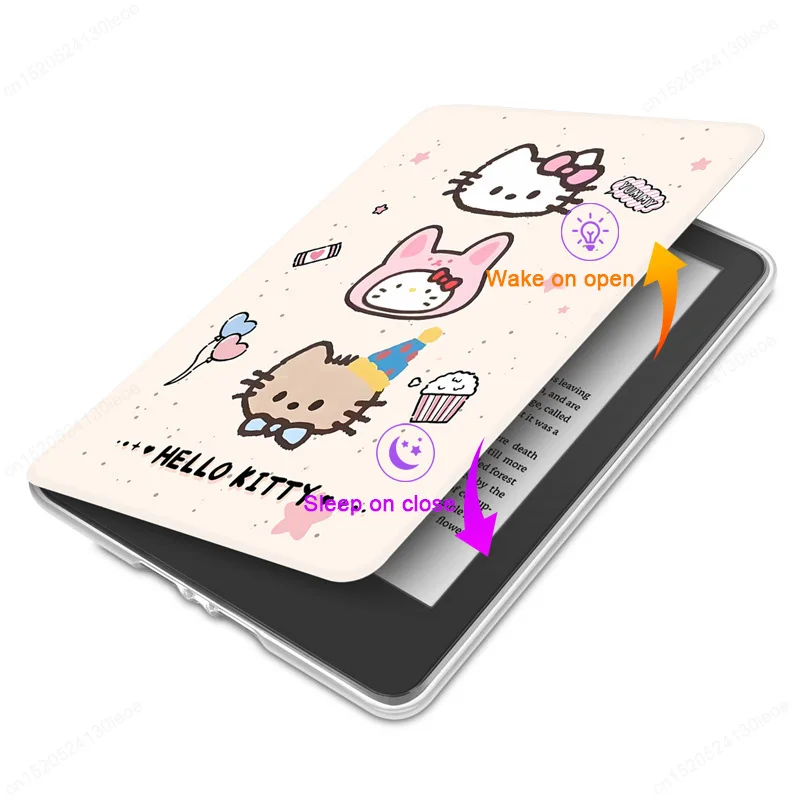 حافظة أكريليك لجهاز Kindle Paperwhite Colorsoft 2024 2022 2021 4 5 6 10th 11th 12th Generation 6 6.8 7 بوصة غطاء حماية الحقيبة
