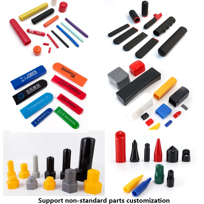 Plastic Plug Rubber Stopper Packaging Sleeve Silicone Ring Cable Gland Cap Plugs Cover Holes Outer Round Tube Rings Dust Hole