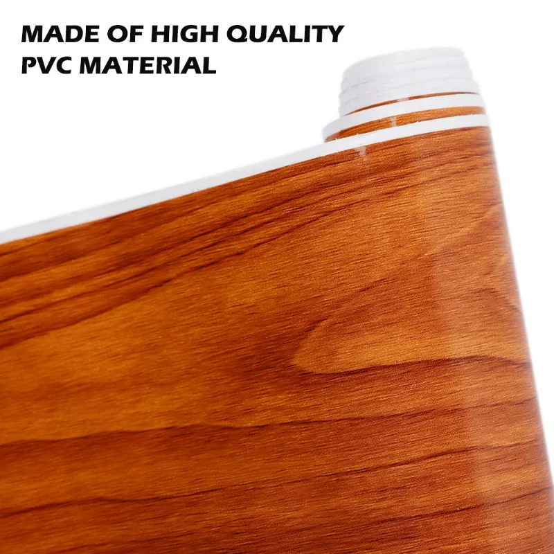 PVCwood Grain Sticker DIY Film Car Interior Decorative Stickers Decoration Decal Wrapping Paper Home Decorating Decals Wallpaper